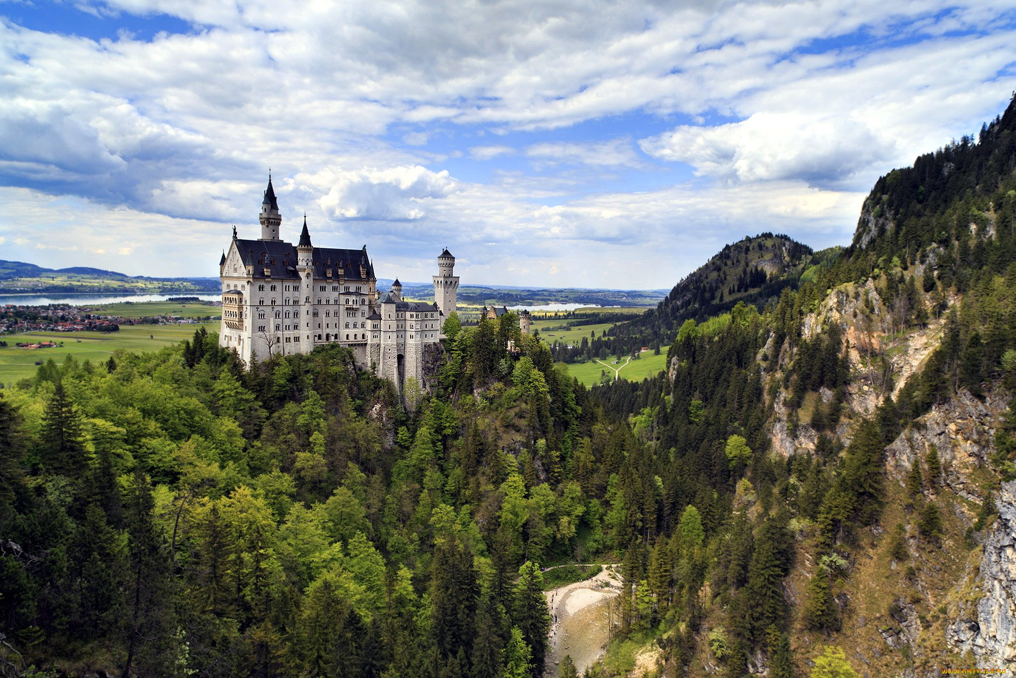 ,   , , castle, neuschwanstein